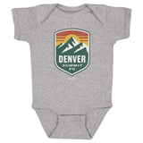 Infant Denver Summit FC Gray Logo Onesie