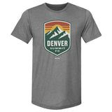 Unisex Denver Summit FC Premium Gray Logo Tee