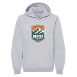 Denver Summit FC Gray Vintage Logo Hoodie