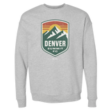 Denver Summit FC Gray Vintage Logo Sweatshirt