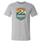 Denver Summit FC Gray Vintage Logo Tee