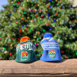 DENVER SUMMIT FC PRIMARY CREST BLUE POM BEANIE