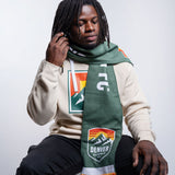 Denver Summit FC Woven Logo Scarf