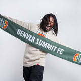 Denver Summit FC Woven Logo Scarf