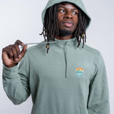 Unisex Denver Summit FC Cloud Fleece Dark Pine Hoodie