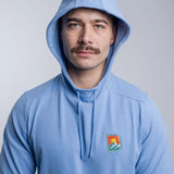 Unisex Denver Summit FC Cloud Fleece Blue Hoodie