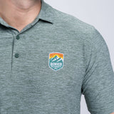 Unisex Denver Summit FC Par 3 Dark Pine Polo