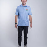 Unisex Denver Summit FC Twine Heather Blue Polo