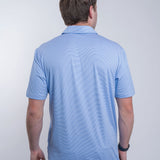 Unisex Denver Summit FC Twine Heather Blue Polo