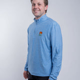 Unisex Denver Summit FC Fleece Blue Quarter Zip