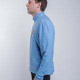 Unisex Denver Summit FC Fleece Blue Quarter Zip