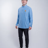 Unisex Denver Summit FC Fleece Blue Quarter Zip