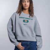 Women's Denver Summit FC Nike Gray Sweatshirt