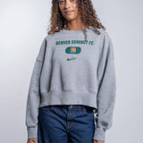 Women's Denver Summit FC Nike Gray Sweatshirt