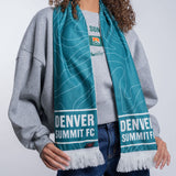 Denver Summit FC Micro Fleece Topography Scarf