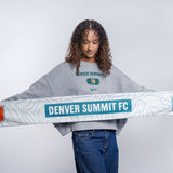 Denver Summit FC Micro Fleece Topography Scarf