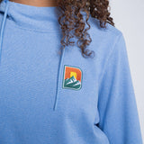 Women's Denver Summit FC Justice Blue Hoodie