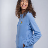 Women's Denver Summit FC Justice Blue Hoodie