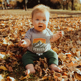 Infant Denver Summit FC Gray Logo Onesie