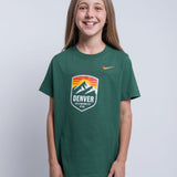 Youth Denver Summit FC Nike Logo Tee