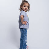 Toddler Denver Summit FC Gray Vintage Logo Tee