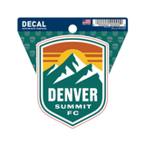 DENVER SUMMIT FC PRIMARY CREST CLEAN CUT DECAL