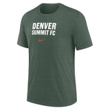 Unisex Denver Summit FC Nike Wordmark Tee