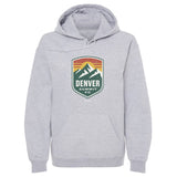 Unisex Denver Summit FC Gray Logo Hoodie