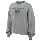 Women's Denver Summit FC Nike Gray Sweatshirt