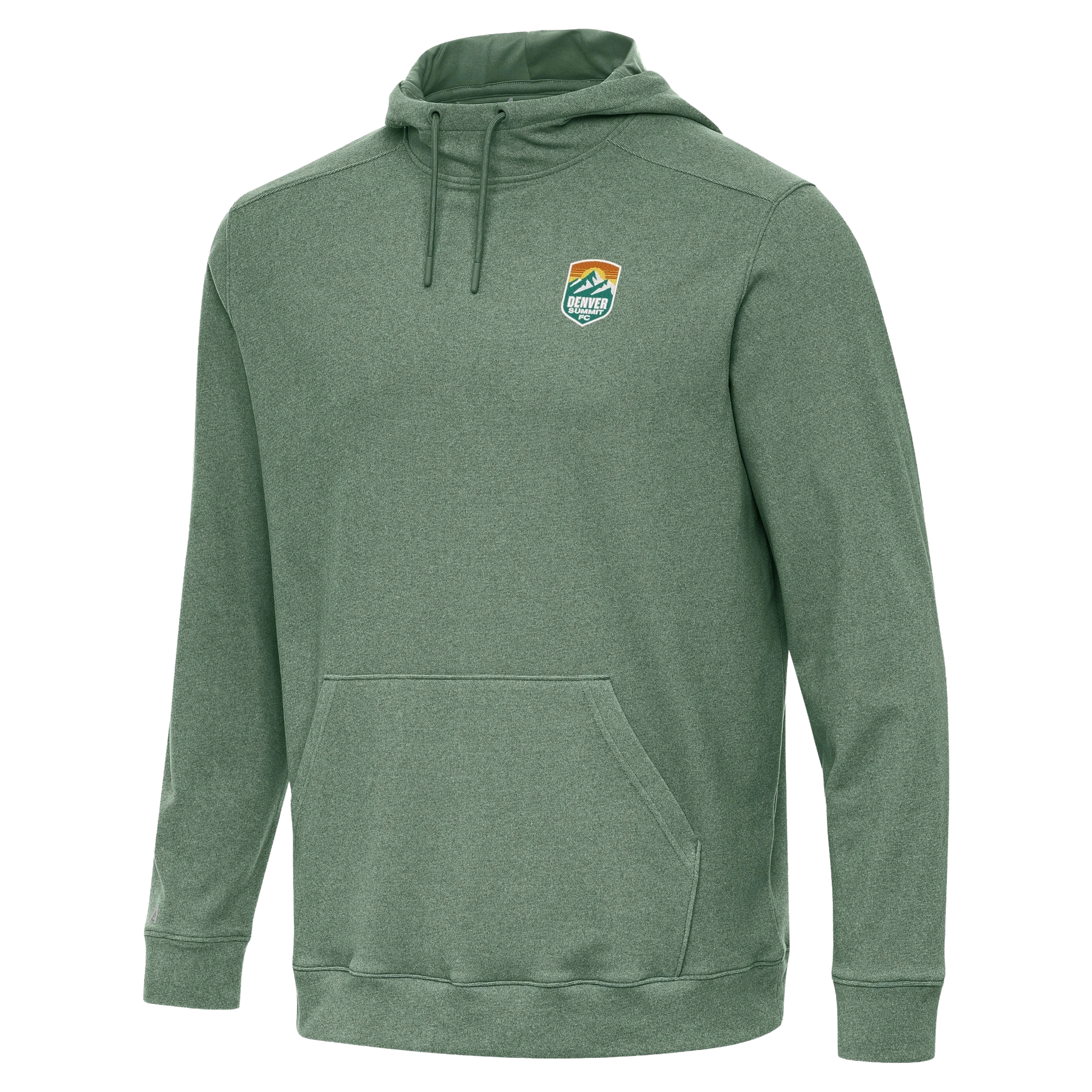 Denver Summit FC Cloud Fleece Hoodie - Dark Pine Heather – Denver