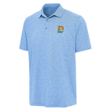 Denver Summit FC Par 3 Polo - Columbia Blue Heather