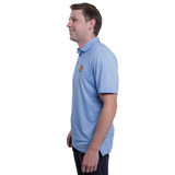Denver Summit FC Twine Polo - Columbia Blue