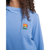 Women's Denver Summit FC Justice Hoodie - Columbia Blue Heather