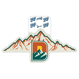 Denver Summit FC Mountain Range Secondary Crest Decal