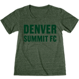 Women's Denver Summit FC Tri-Blend Wordmark Tee by Blue 84