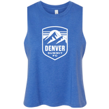 Women's Denver Summit FC Tonal Crest Racerback Cropped Tank