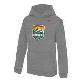 Youth Denver Summit FC Nike Shield Club Fleece Hoodie