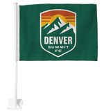 Denver Summit FC Car Flag