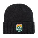 Denver Summit FC Craig Beanie Crest Logo