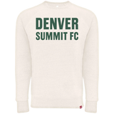 Denver Summit FC Harmon Crewneck Wordmark Logo