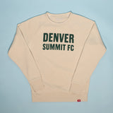 Denver Summit FC Harmon Crewneck Wordmark Logo